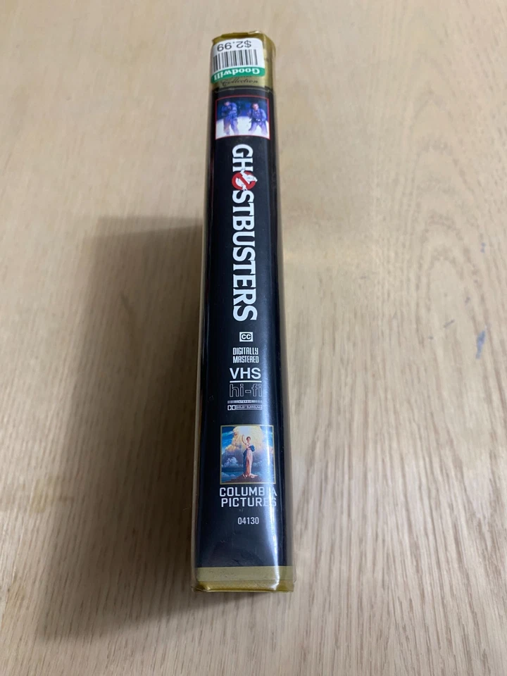 Ghostbusters VHS Clamshell Classic Comedy Alien Ghost Bill Murray Humor NYC - Image 4 of 4
