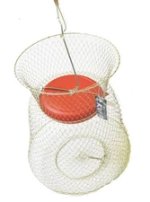 KUFA Floatable Galvanized Wire Fish Basket (Medium/13 x 18-Inch), FSA35