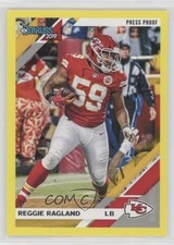 2019 Panini Donruss Press Proof Yellow Reggie Ragland #6 0w8