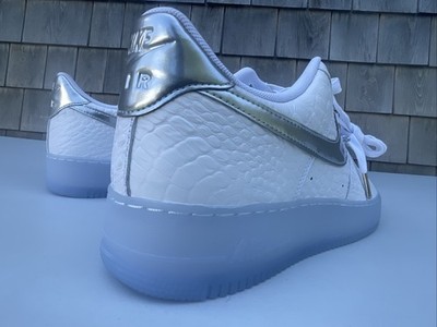 Size 13 - Nike Air Force 1 Low White Croc for sale online | eBay