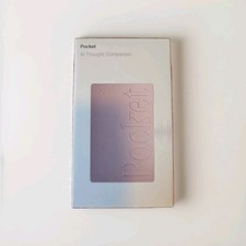 POCKET – The World's First AI Thought Companion for Effortless Meetings and...