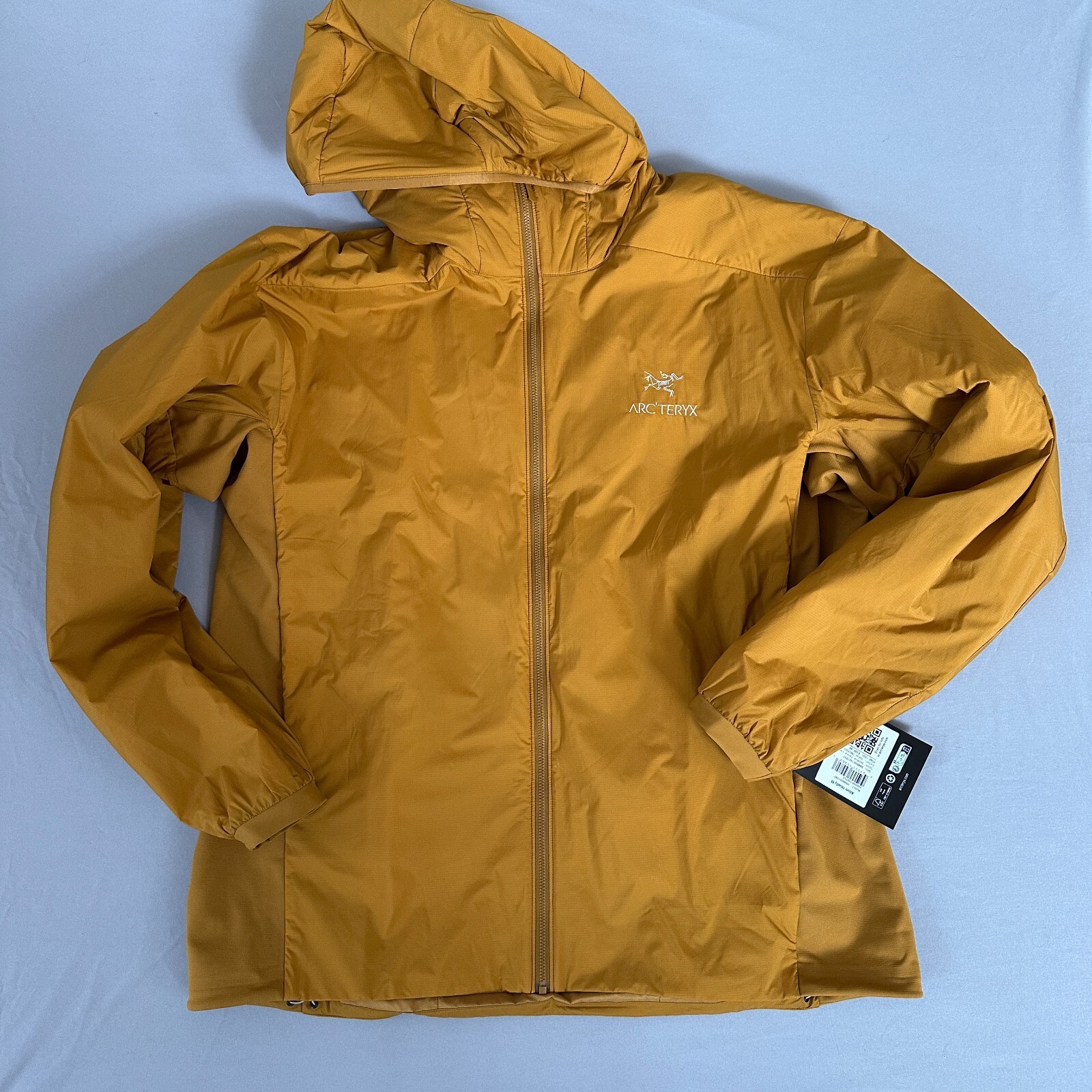 Arc'teryx Atom Giacca Leggera con Cappuccio Uomo XX Large Isolata Yukon Giallo