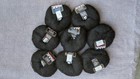 Marks & Kattens Mohair Yarn 8 Skeins Black