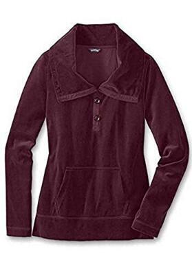 Women's Eddie Bauer Nicky Pullover Sweater - Purple Size S and L NEW