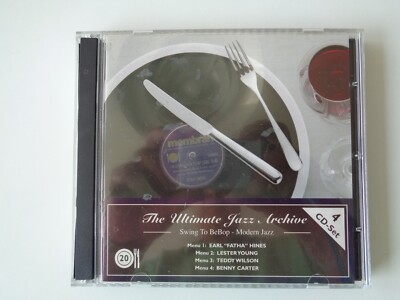4 Musik CDs - The Ultimate Jazz Archive 20 - Swing To BeBop - 4 CD-Set