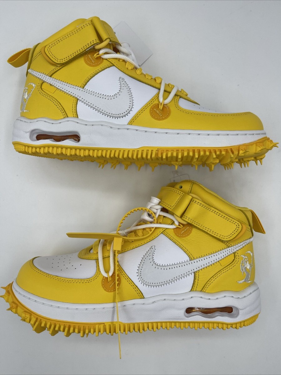 Size 10 - Nike Off-White x Air Force 1 SP Leather Mid