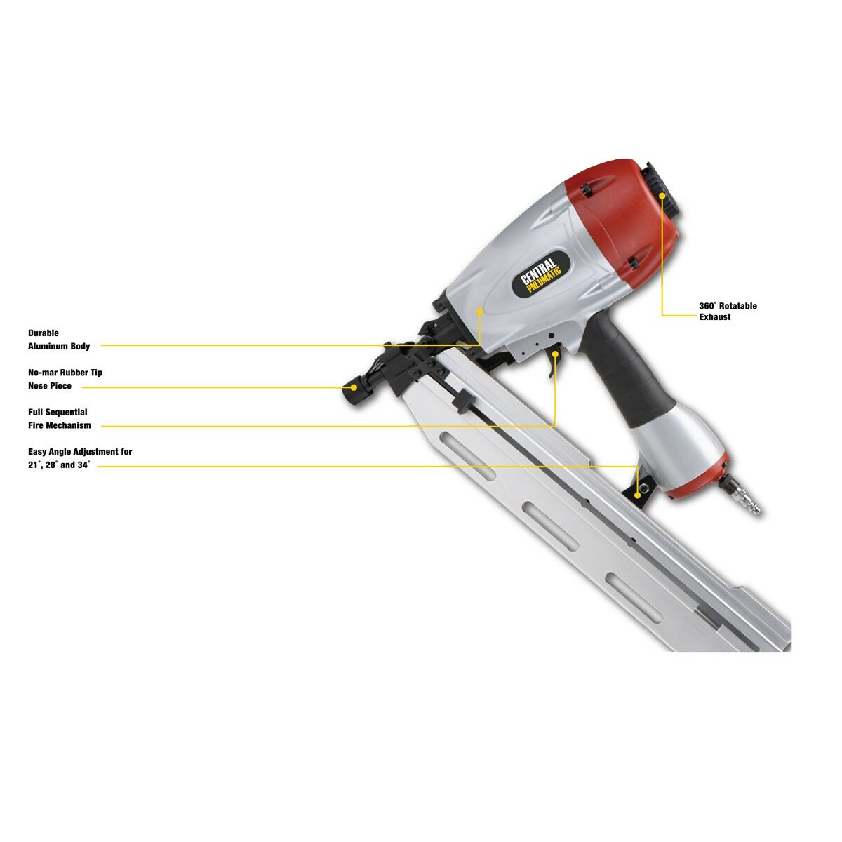 Framing Air Nailer Nail Gun 