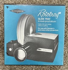 Sawyer's Rototray Rotary Projector Slide Tray 100 2x2 New