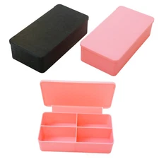 3D Case Organizer for Difalco Slot Car Controller Resistor Compartment (PINK)