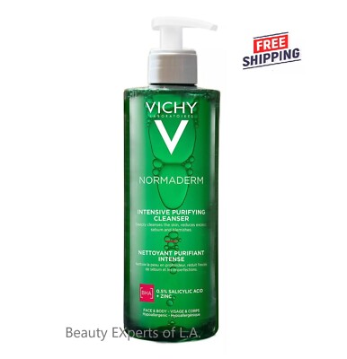 Vichy Normaderm Phytosolution Intense Purifying Gel 400ml Exp 07/2027