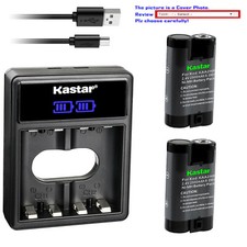 Kastar Battery Dual Charger for KAA2HR Kodak EasyShare C1013 C300 C310 C315 C330
