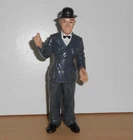 STAN LAUREL FIGURINE Figure 5" Tall Hard Rubber 1994 - Comics Spain
