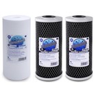 Aquafilter 3 Stage HMA Heavy Metal Reduction Water Filter 10" Big Blue BB Jumbo