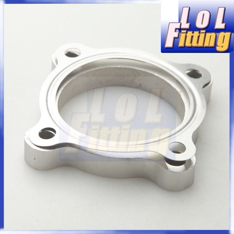 4 Bolt 2.5" Turbo Exhaust Downpipe Adapter Flange & Gasket For T3 50AR
