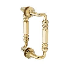 Rondo 8" Back-to-Back Double Sided Pull - Polished Brass