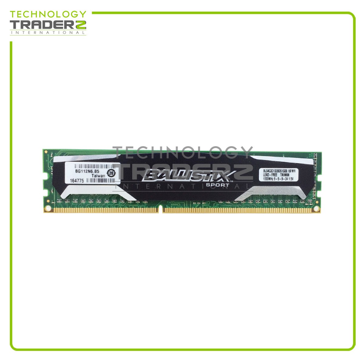 LOT Crucial 4GB PC3-10600 DDR3-1333MHz