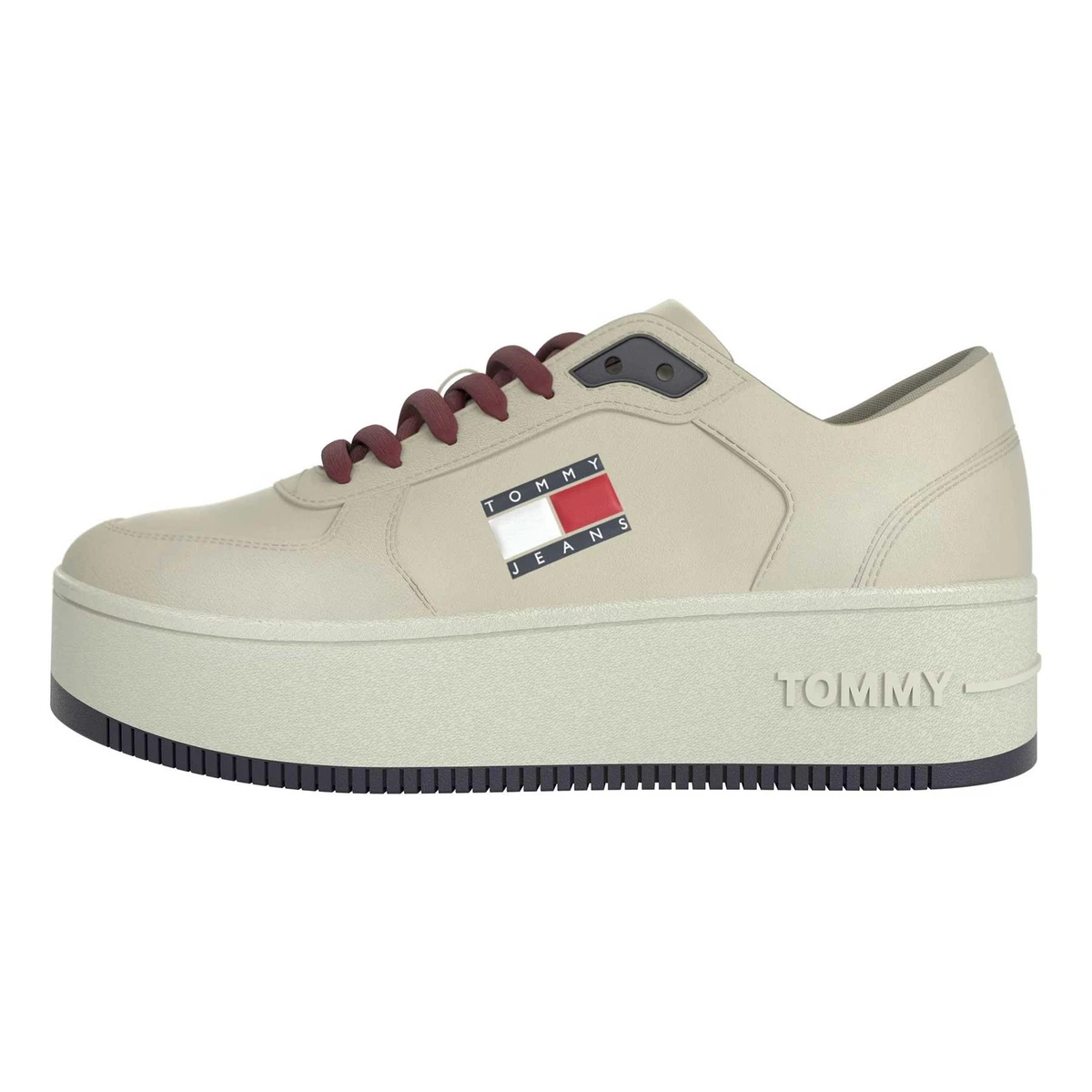 Sneakers donna Tommy Hilfiger TJW FLATFORM MAT MIX EN0EN02538 Aev