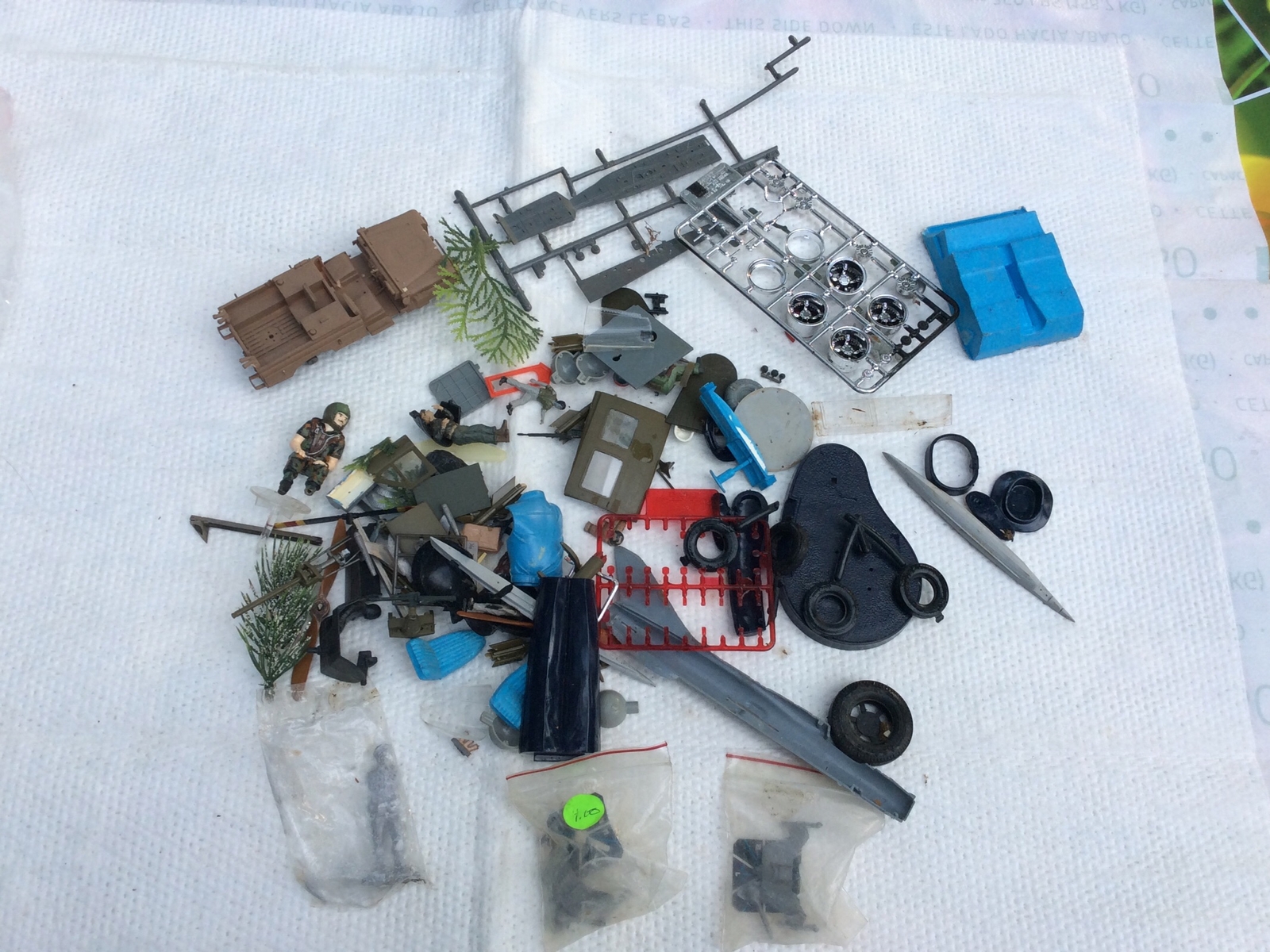 Assorted Model Parts For Repair Or Kitbashing eBay