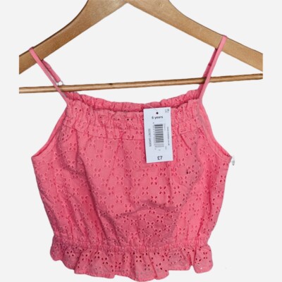 Matalan ärmelloses Cropped Top 6 Jahre Farbe rosa/koralle