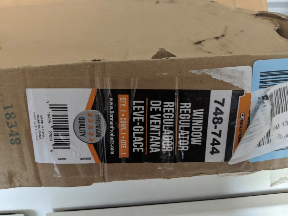 Power Window Motor and Regulator Assembly Front Left Dorman 748-744 Select BMWs Foto 3 de 3