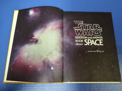 Vintage 1979 The Star Wars Question and Answer Book About Space