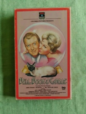 Bell Book & Candle Beta Max 1984 James Stewart Kim Novak Jack Lemmon Very Rare