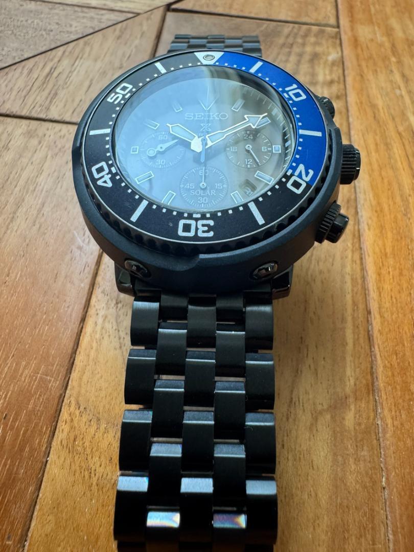 Seiko V175-0Ec0 Solar Diver Chronograph | eBay