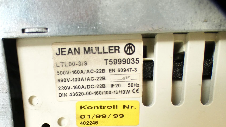 Bosch NV-20/1F-D 1070078431-203 Netzfilter 400VAC 20A -used- - Image 4 of 4