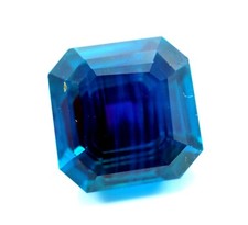 7.80 CT NATURAL BI-COLOR PITAMBARI SAPPHIRE RADIANT CUT LOOSE GEMSTONE CERTIFIED