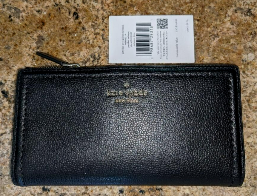 W  Kate Spade New York Patterson Drive Pebbled emboss Leather Wallet