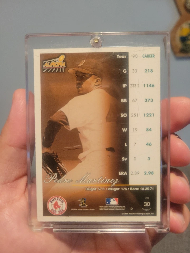 Pacific Aurora 1999 edición del día de apertura #30 Pedro Martínez SP #14/31 Foto 3 de 3