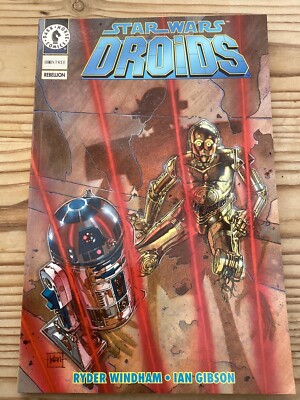 Star Wars Vintage Graphic Novel - DROIDS REBELLION Boxtree/Dark Horse 1996 sehr guter Zustand