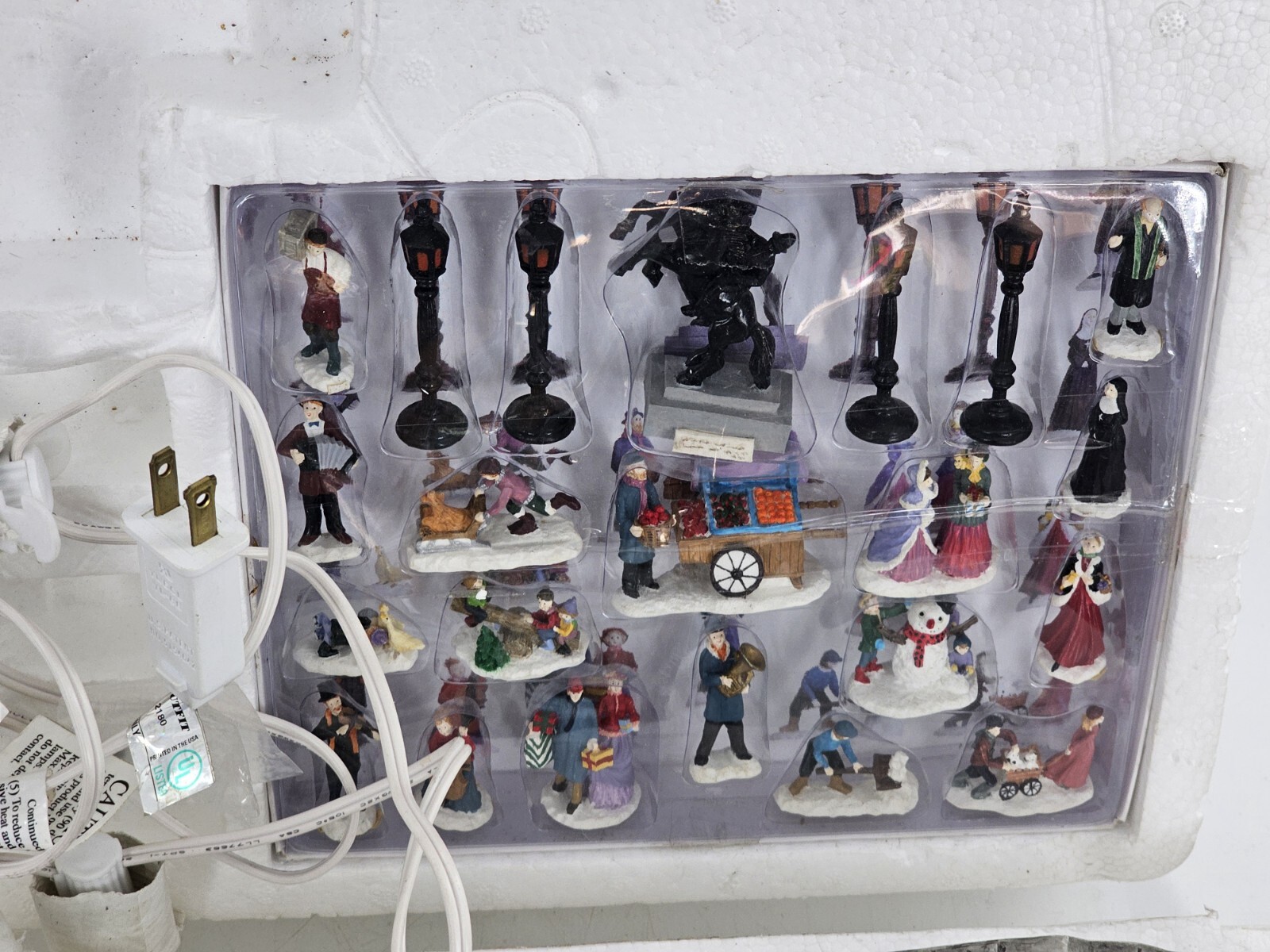 Kirkland Christmas 37 Piece Lighted Victorian Village 59979 VTG 1997 Complete eBay