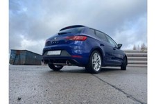 Fox Duplex Sportauspuff Sportendschalldämpfer für Seat Leon 5F 1.2l 1.4l 1.6l