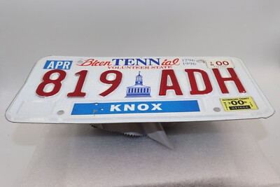 1994-1999 Tenn. BicenTENNial Knox County with Rutherford Wheel Tax