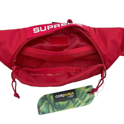 Supreme FW22 Small Waist Bag Red | eBay