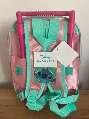 Zaino Scuola Estensibile Con Trolley E Astuccio 3 Zip – Kit Completo Stitch Disney, Per Asilo E Tempo Libero