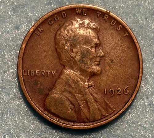 1926 P- Lincoln Wheat Penny- G/VG/F  X-261