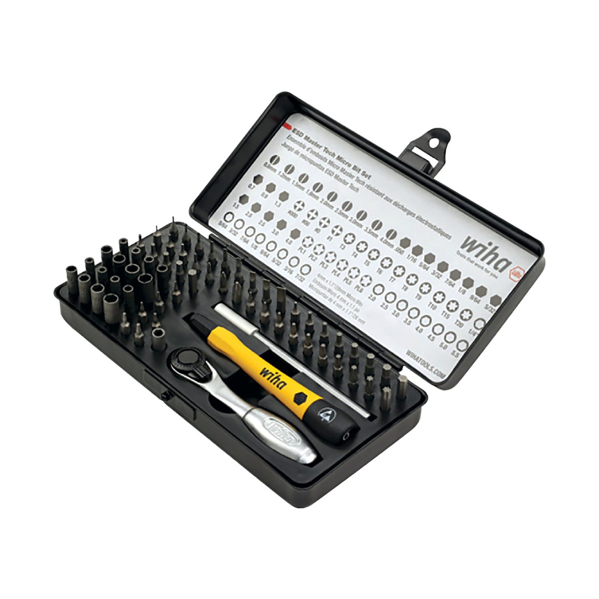 パチ Wiha 75965 65 Piece MicroBit Set | eBay