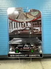 1/64 GREENLIGHT 1978 CHEVROLET CORVETTE INDY 500 PACE CAR BLACK & SILVER CHASE
