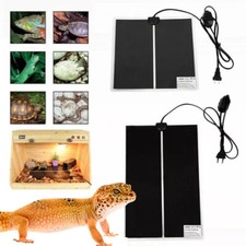 Pet Reptile Heater Under Tank Heating Pad Aquarium Warming Heat Lizard Mat 110zo