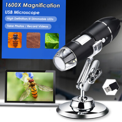 1600X USB Digital Microscope for Electronic Accessories Coin Inspection Q4C8