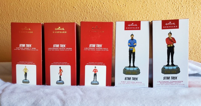 Hallmark Keepsake Ornament 2020 & 2022 Star Trek Storytellers Mirror. New.