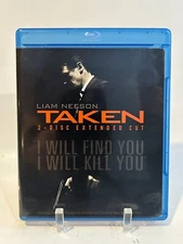Taken (Blu-Ray, 2009, 2-Disc Extended Cut, w/ DIGITAL CODE)