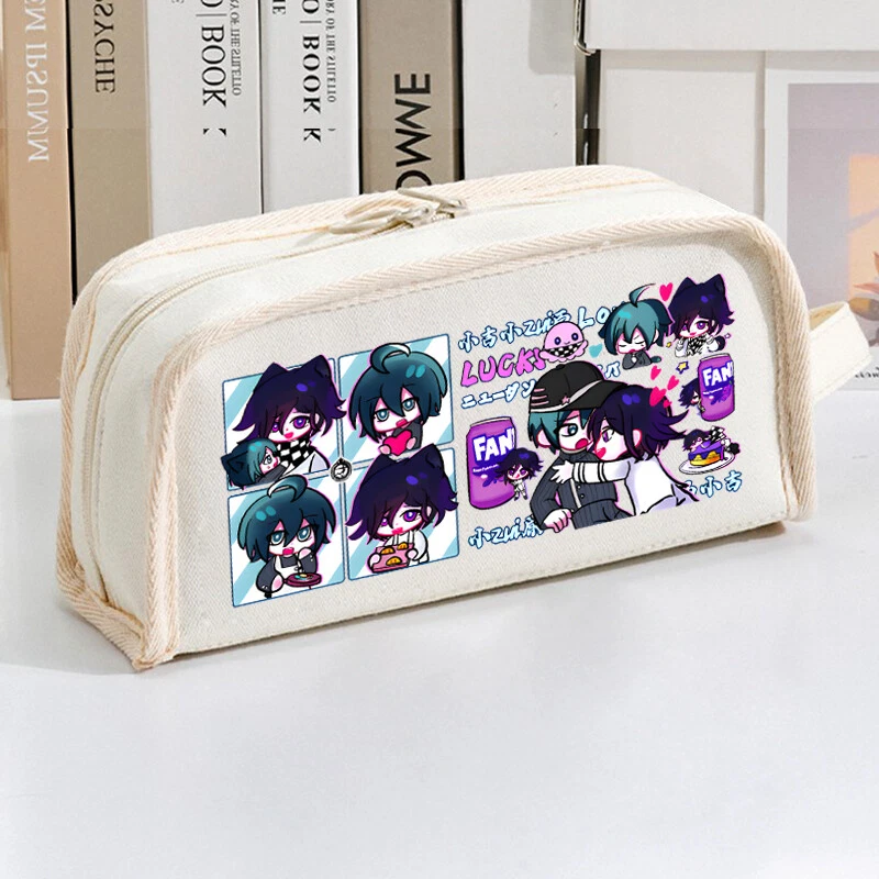 Danganronpa ручка сумка карандаш коробка коллег карандаш чехол высокой емкости писать чехол - Изображение 2 из 3