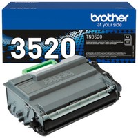 Original Brother Toner TN-3520 Schwarz Ca. 20.000 Seiten TN3520 HL-L6400DW