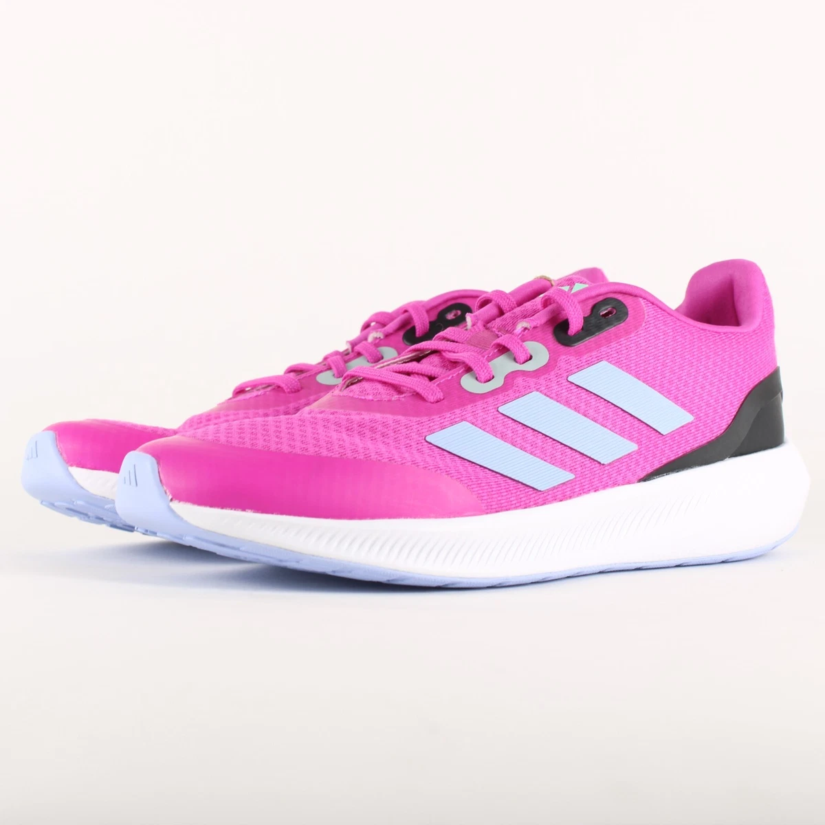 Kid\'s Girl\'s adidas Tenis Run Falcon 3 Cordones - Rosa Shoes HP5837 Pink |  eBay