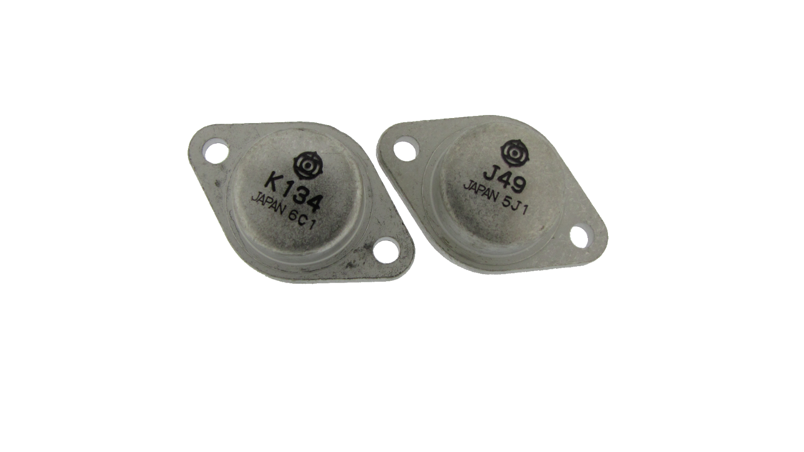 Hitachi MOSFET 2SK134 - 2SJ49 TO-3 1 Stk, 1 Paar o. 2 Stück, Transistor ...