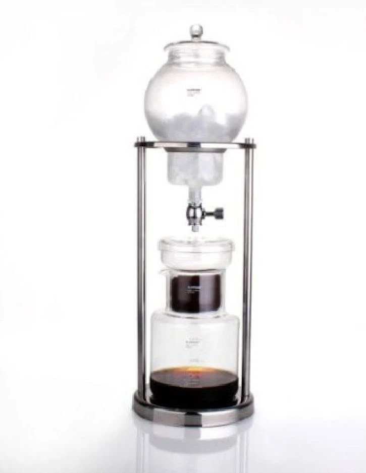 Nispira Iced Coffee Cold Brew Dripper Silver Stainless Steel Set 600 ml - Image 4 of 4