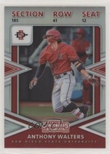 2020 Panini Elite Extra Edition College Tickets Holo Prizm Anthony Walters 0c6